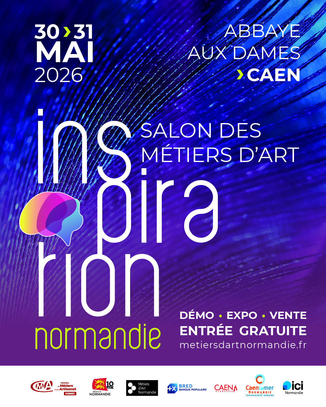 Affiche non officielle JEMA 2026 à Mortagne-au-Perche
